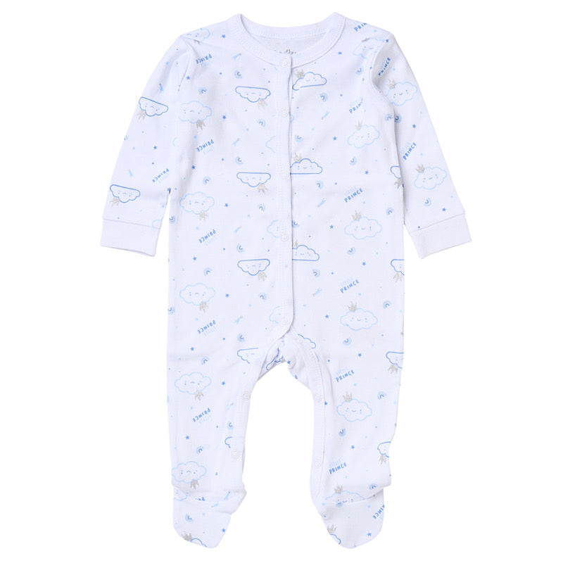 Send It By White & Blue 'Little Prince' 5 Piece Set