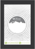Black Nouveau Simple Design Styrene Photo Frame 4x6