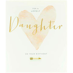 Lovely Daughter Birthday Card