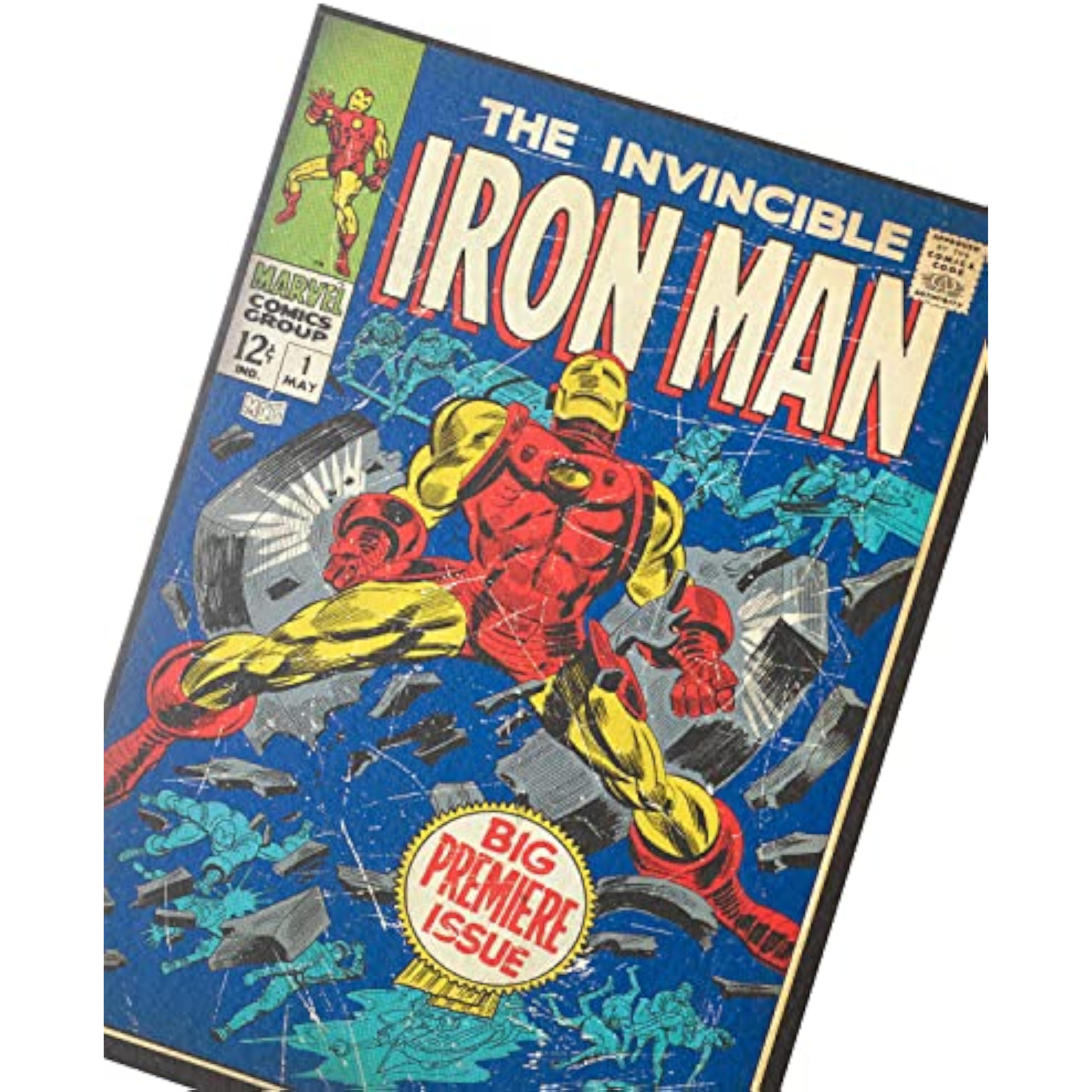 Marvel Avengers Retro Vintage Birthday Card