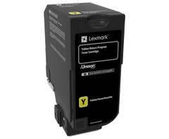 Lexmark Yellow Toner Cartridge 3K pages - 74C20Y0