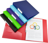 Rapesco Germ-Savvy Antibacterial: A4 (2-Ring) PP Ring Binder, 35mm Spine – Assorted (1 Unit = 6 Binders)
