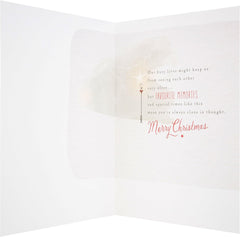 Hallmark Medium Both of You "Warm Thoughts" Christmas Card