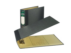 Rexel Classic Lever Arch File Paper on Board A3 80mm Spine Width Oblong Black/Green (Pack 2) 26435EAST