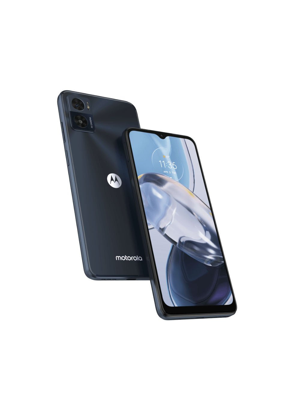 Motorola Moto E22 6.5 Inch MediaTek Helio G37 4GB RAM 64GB Storage Android 12 Astro Black Mobile Phone