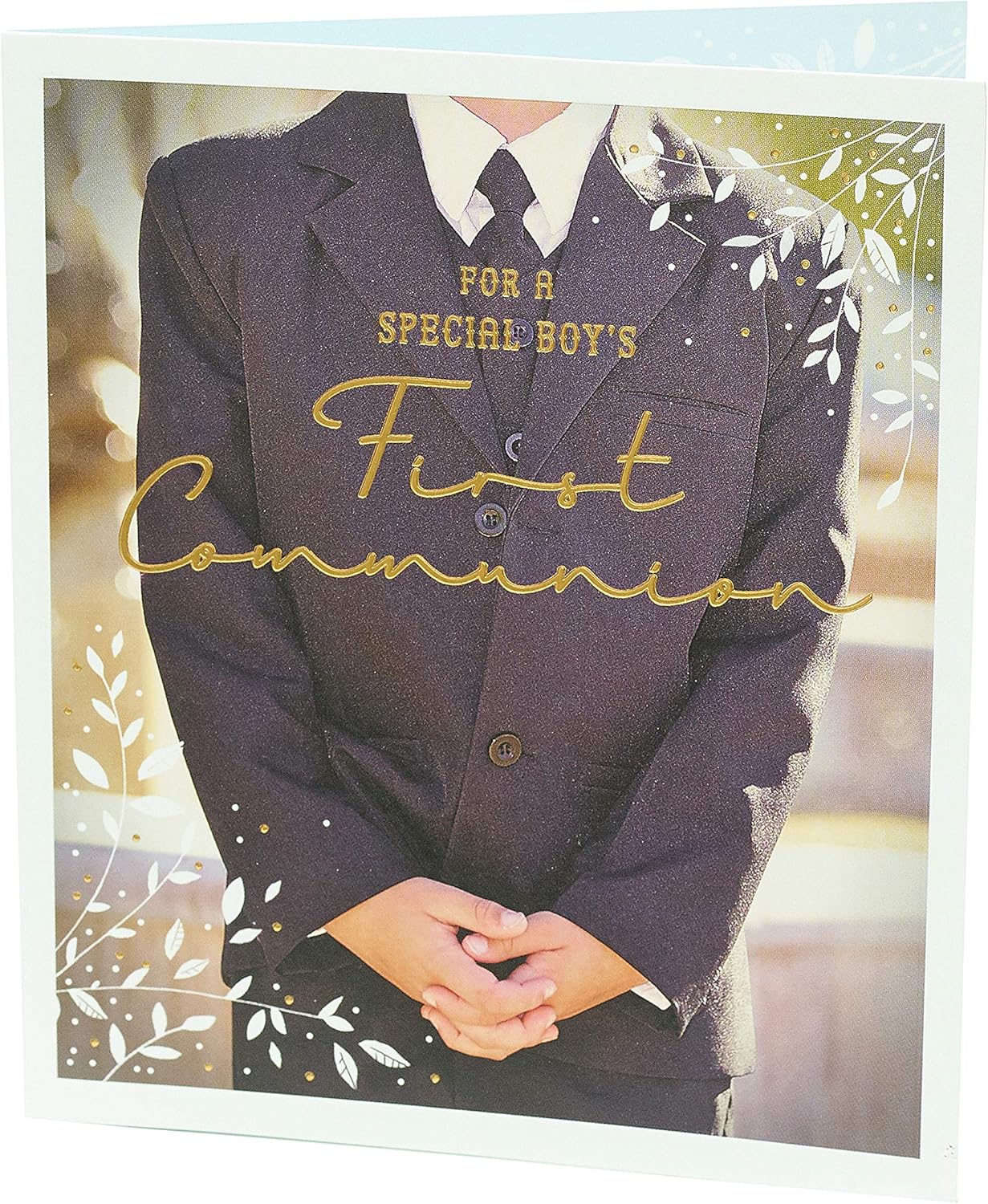 Special Boy's First Communion Card