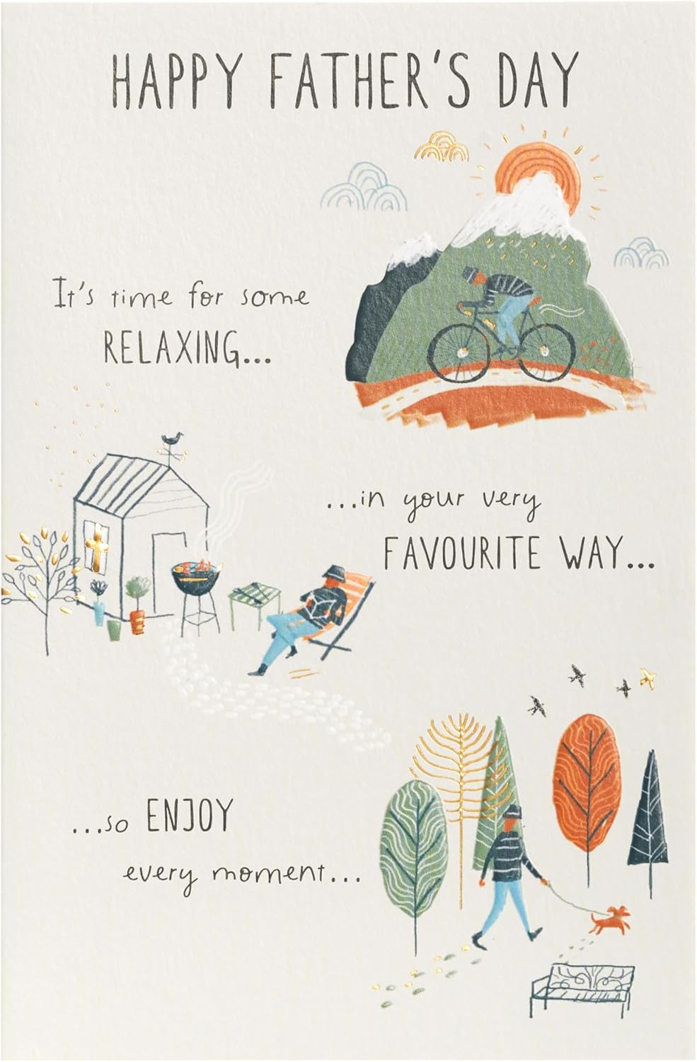 UK Greetings Father's Day Card for Him - Lovely Design