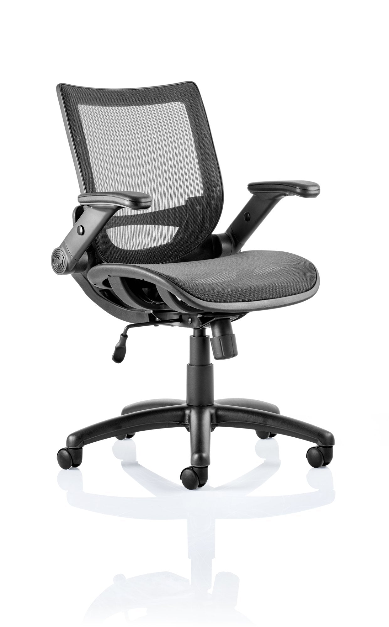 Fuller Mesh With Folding Arms Task Operator Chair OP000210 DD