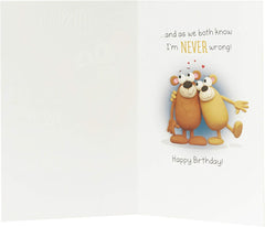 Funny Card for Husband Birthday Card