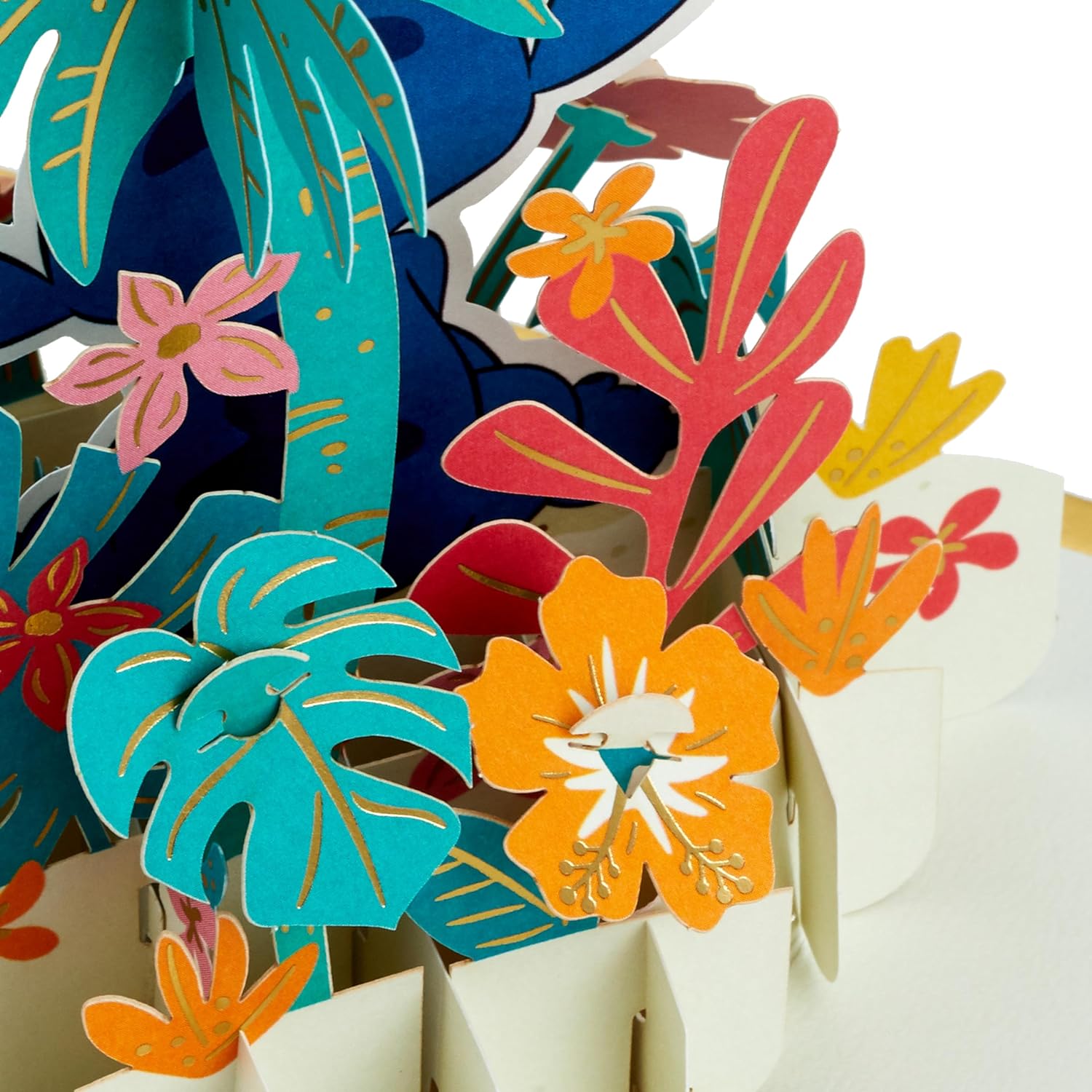 Disney 3D & Pop-Up Lilo & Stitch Stitch with Hawaiian Flowers