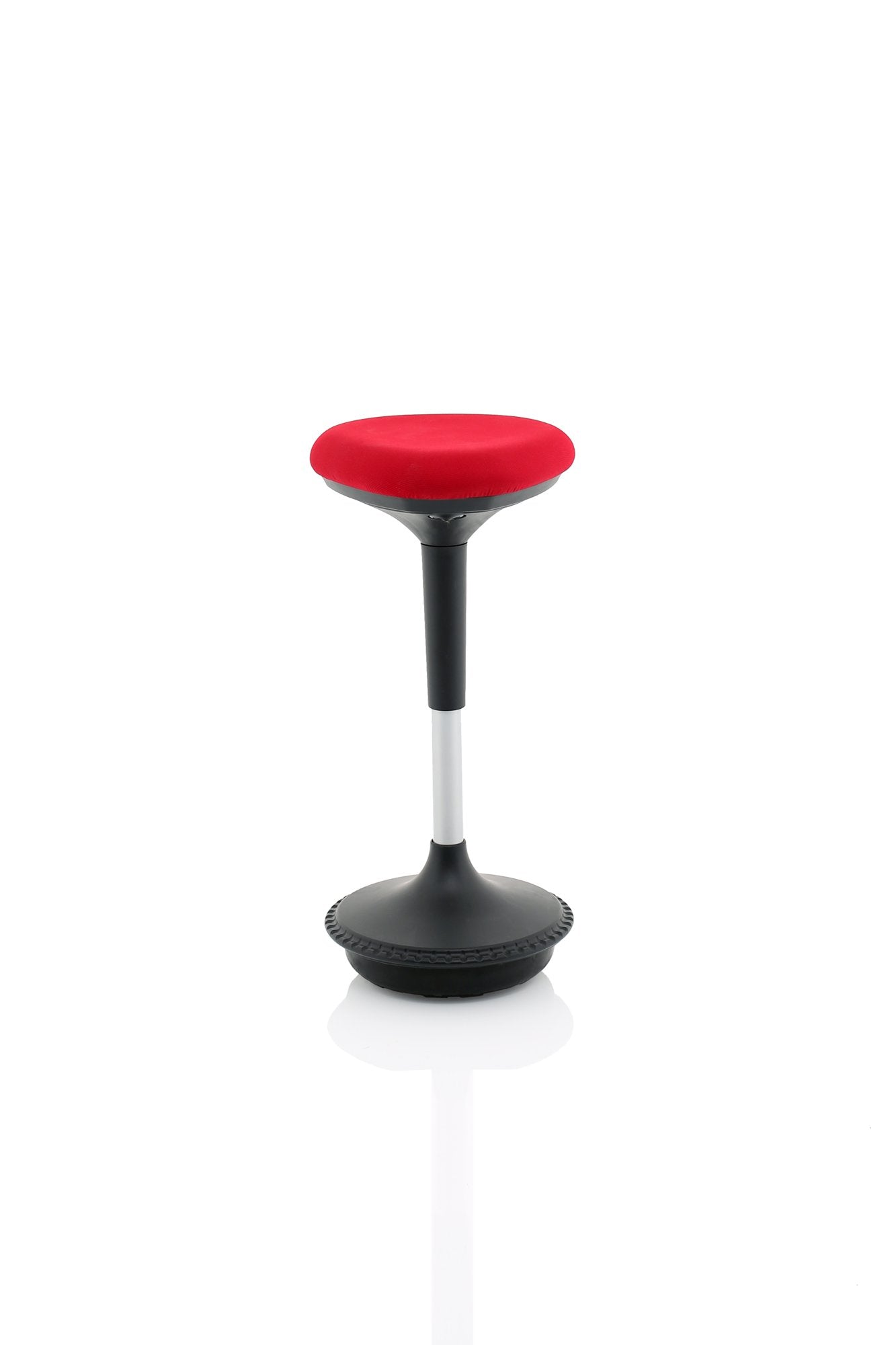 Sitall Deluxe Vistor Stool Fabric Seat Red BR000215 DD