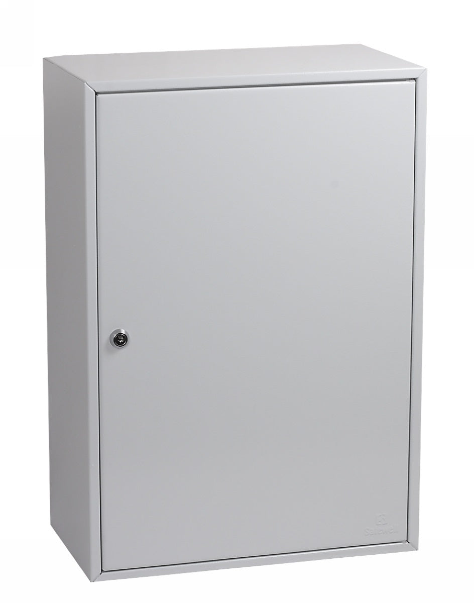Phoenix Commercial Key Cabinet 300 Hook Key Lock Light Grey KC0605K DD