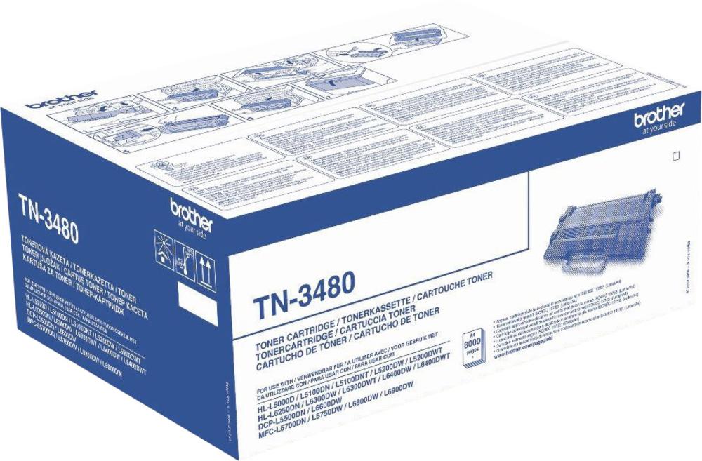 Brother Black Toner Cartridge 3k pages - TN3430