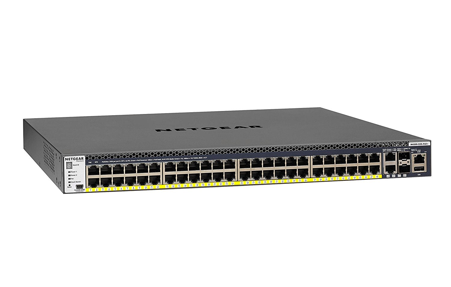 Netgear 52 Port L3 PoE Managed Stackable Switch