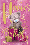 11th Birthday Bear opening Present