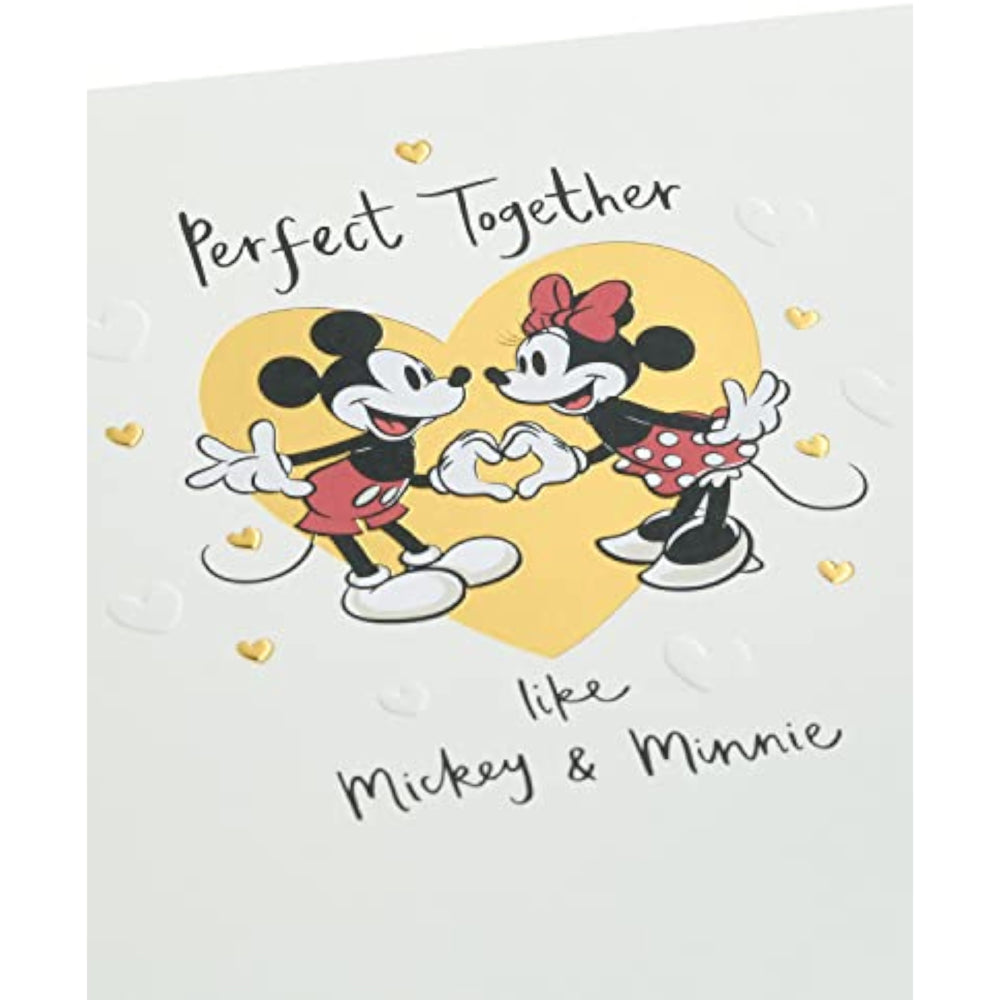 Disney Mickey & Minnie Mouse Design Anniversary Card