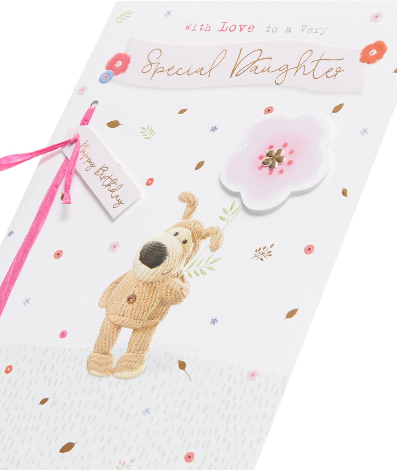 Boofle Birthday Card for Daughter - Cute Design