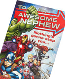 Marvel Awesome Nephew Birthday Card