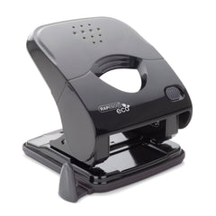 Rapesco Eco X5-40ps Less Effort 2 Hole Punch Plastic Black - 1525