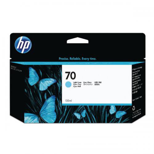HP C9390A No 70 Cyan Ink 130ML