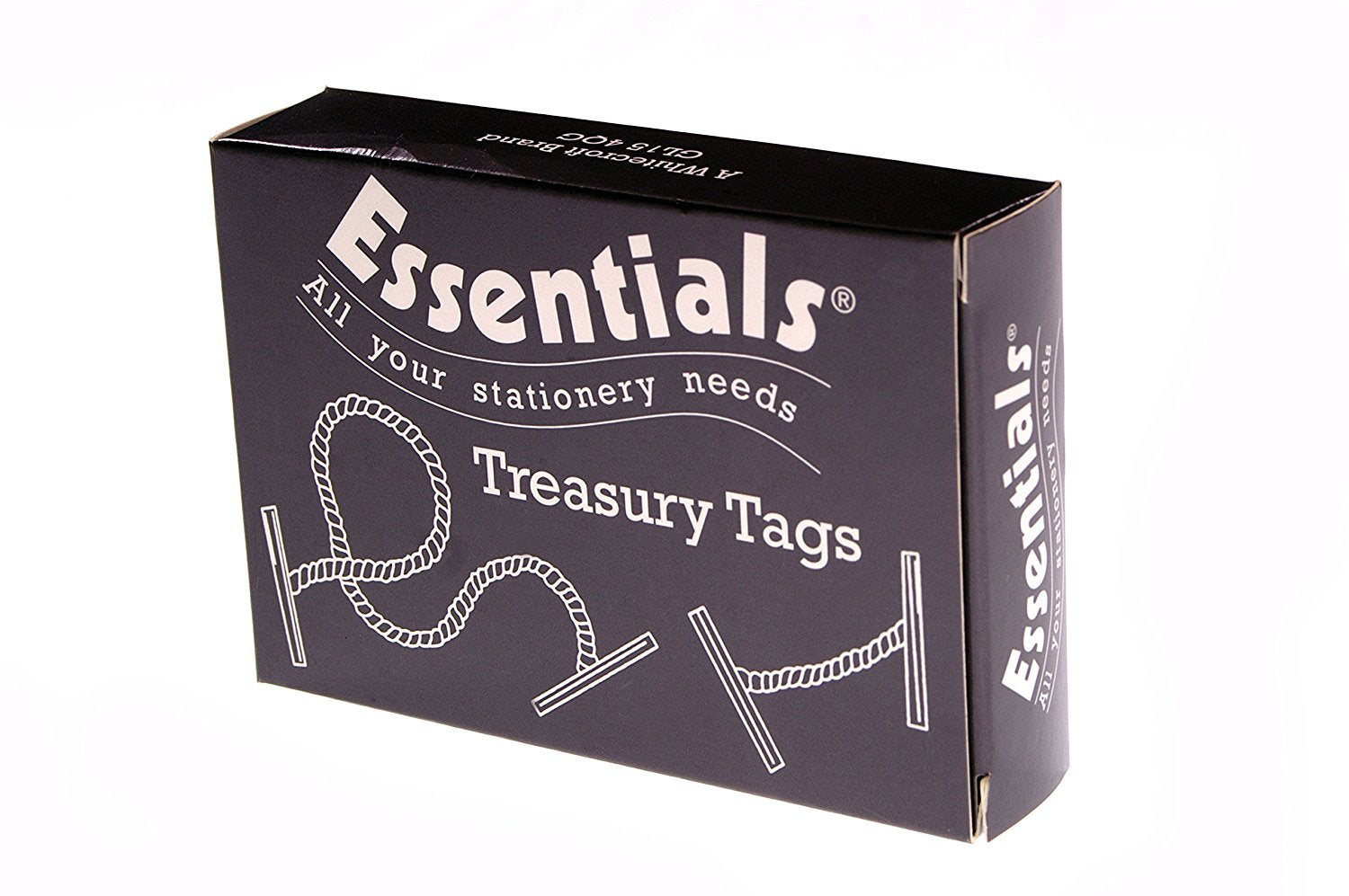 ValueX Treasury Tags 25mm Plastic Ends Pack of 100