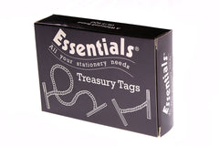 ValueX Treasury Tags 25mm Plastic Ends Pack of 100