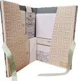 William Morris-themed stationery writing set by GBCC featuring vintage-inspired paper, envelopes, and writing accessories.
