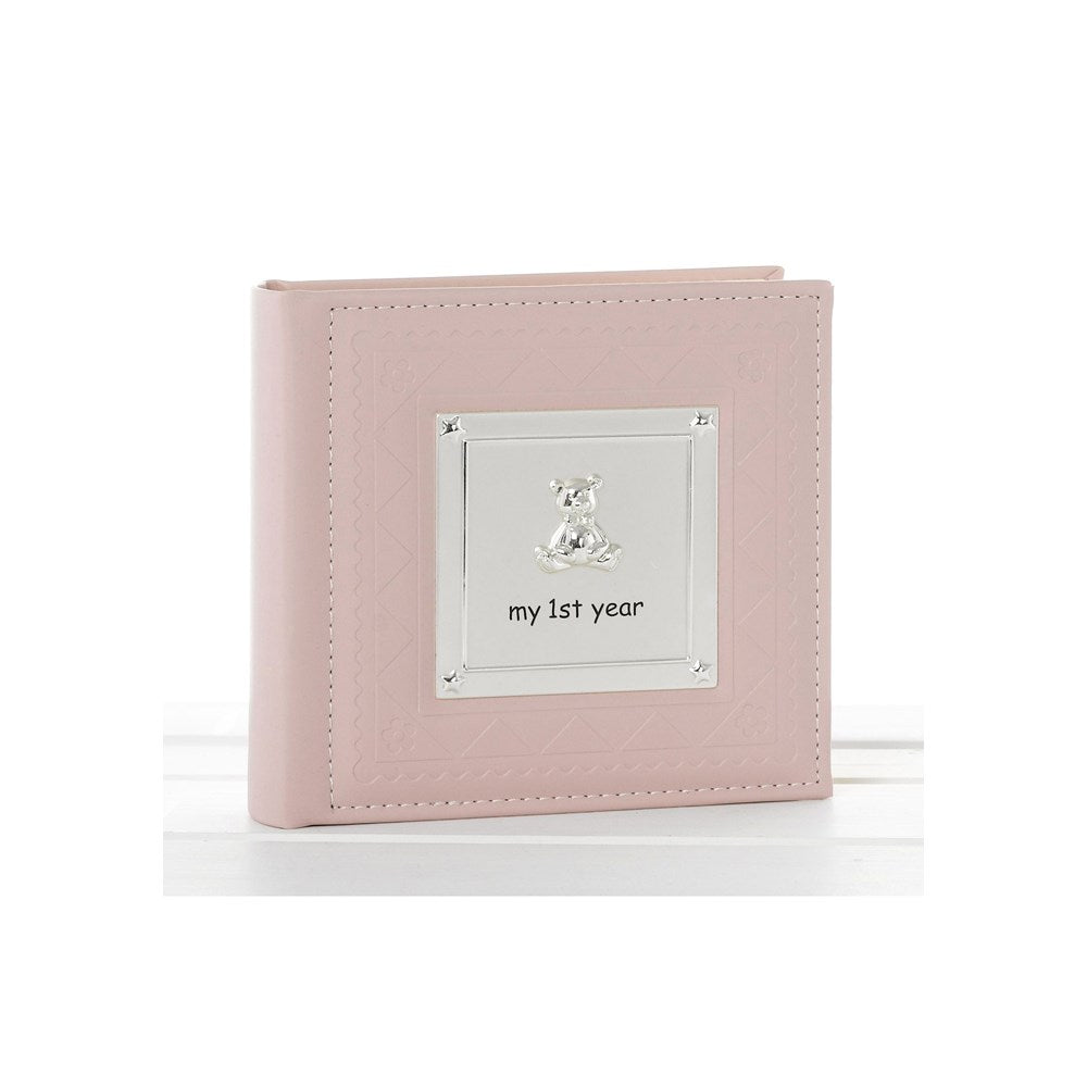 My First Year Pink Baby Album