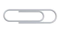 ValueX Paperclip Large Plain 32mm (Pack 250) - 33471