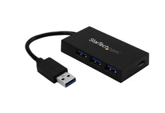 StarTech.com 4 Port USB 3.0 Hub 3x USB A and 1x USBC