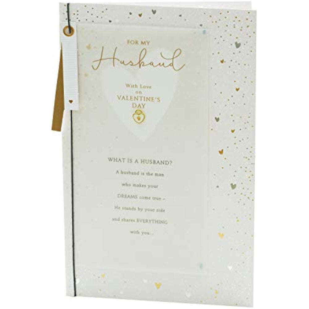 Lovely Heartfelt Design Husband Valentines Day Card