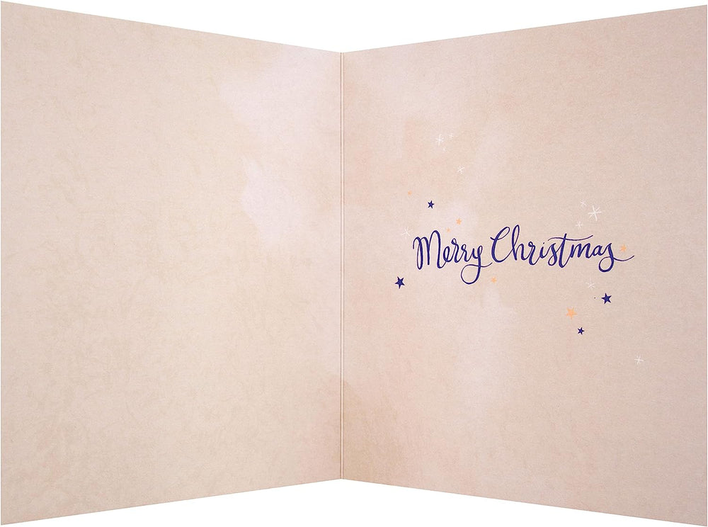 Sometimes Magic in the Air Christmas Greeting Card with Enchanting Festive Design
