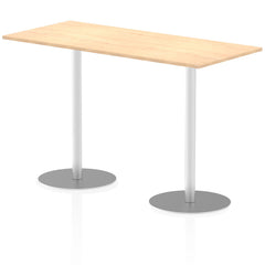 Dynamic Italia 1800 x 800mm Poseur Rectangular Table Maple Top 1145mm High Leg ITL0313 DD