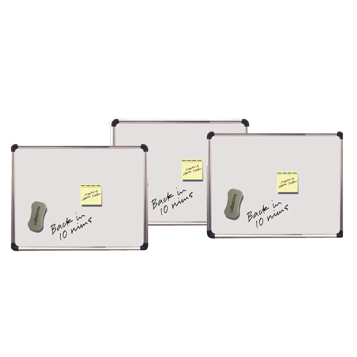 Cathedral Magnetic Whiteboard Aluminium Frame 280x430mm - WALWB2843SL