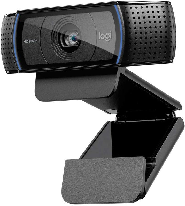 Logitech C920e HD 30 fps 1920 x 1080 Pixels Resolution USB 2.0 Webcam Black