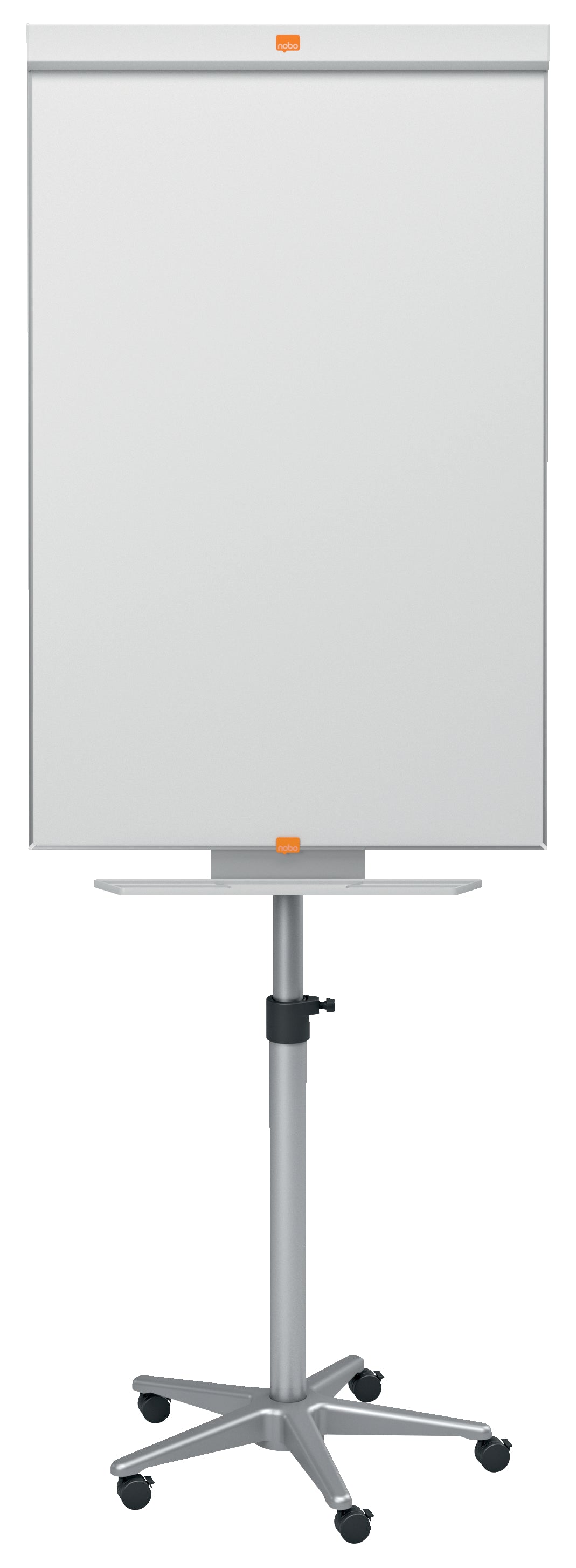Nobo Barracuda Mobile Flipchart Easel Magnetic 745x690mm Grey 1902386 DD