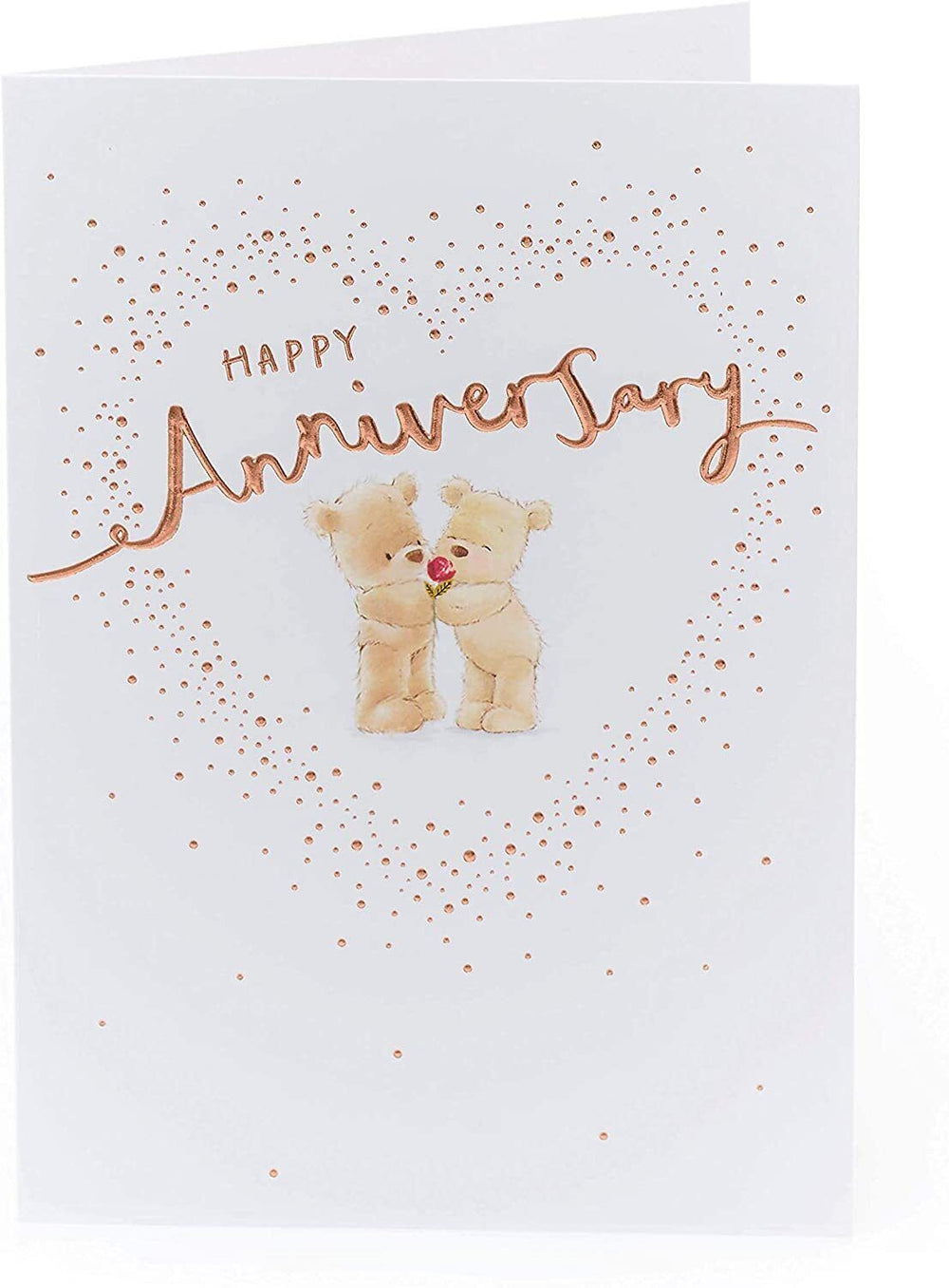Wedding Anniversary Cute Teddies Card