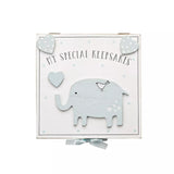Petit Cheri My Special Keepsake Box 16cm x 16cm - Blue