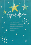 Sentimental Grandson Birthday Card
