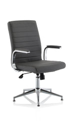 Ezra Executive Leather Chair Grey EX000245 DD