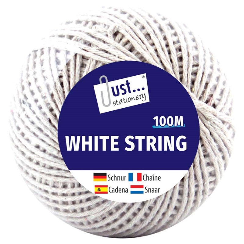100m ball of White String