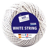 100m ball of White String