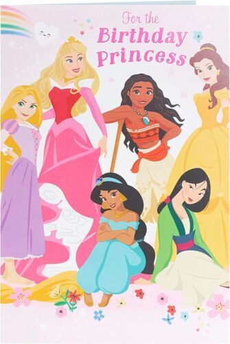 Disney Princes Birthday Card