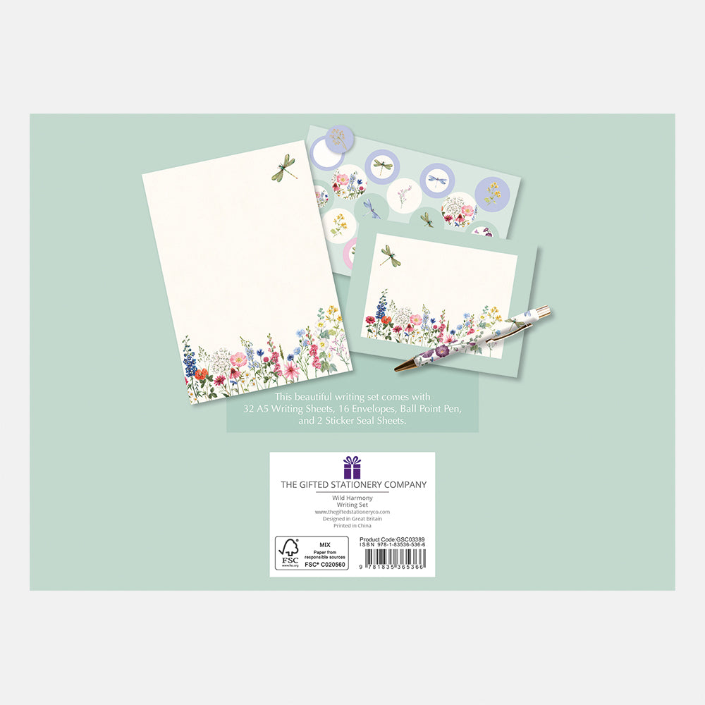 GSC Wild Harmony writing set with elegant stationery and letter paper for stylish correspondence.