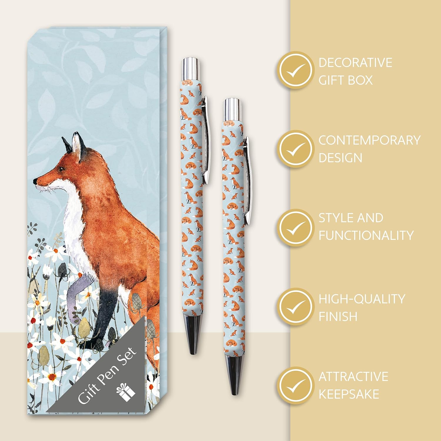 GSC Tgsc stationery pen with sleek design, black ink, and comfortable grip for smooth writing.