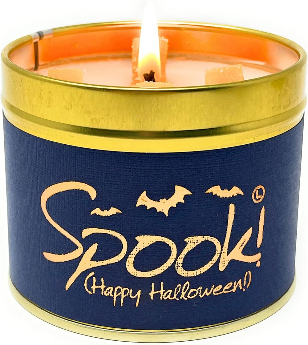 Spook! Happy Halloween Scented Tin Candle