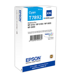 Epson T7892XXL Cyan High YieId Ink Cartridge 34ml - C13T789240
