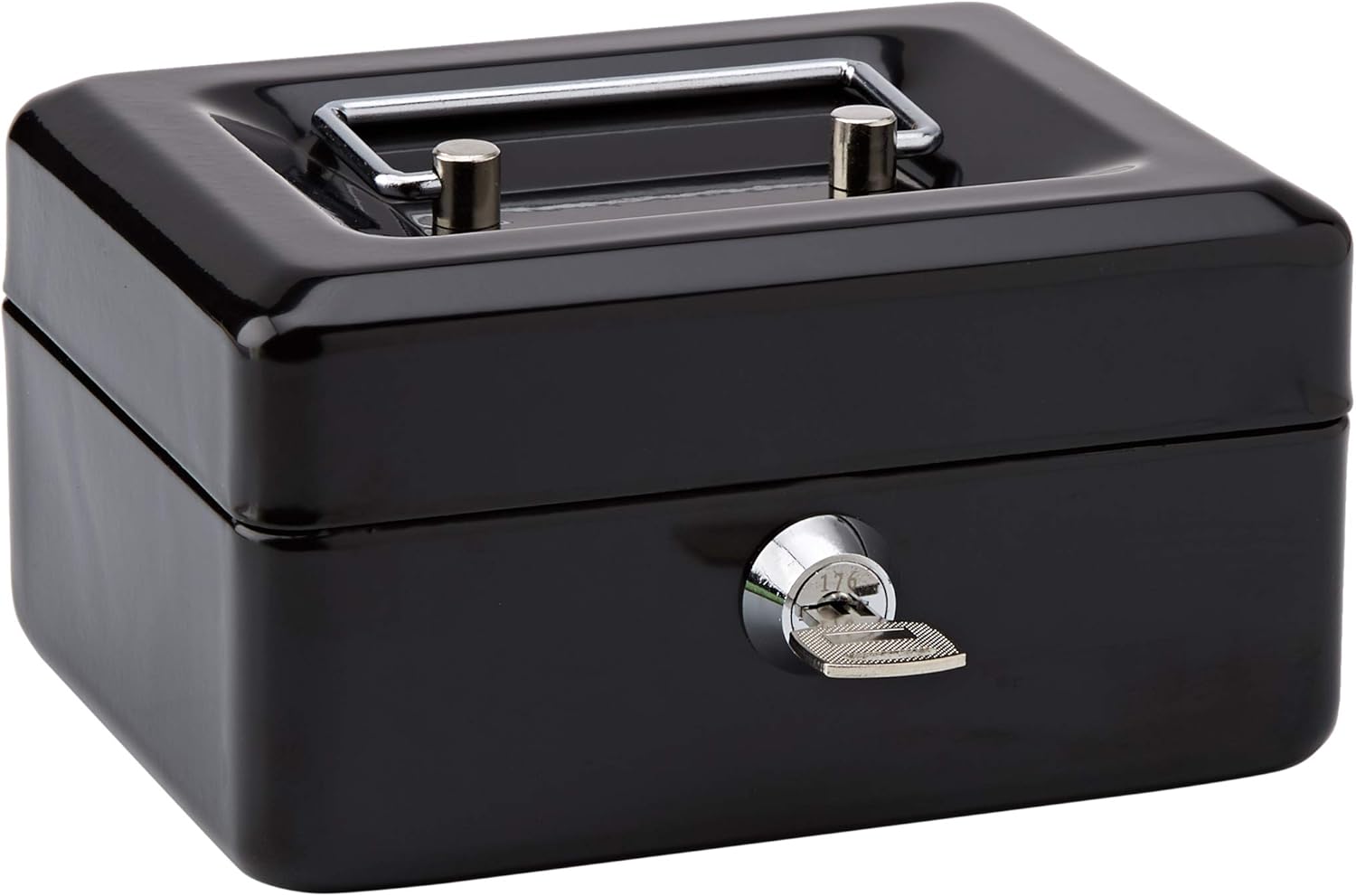 Rapesco Cash Box 6"/15cm - Black