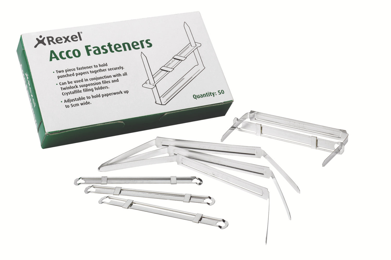 Rexel Fastener 50mm Capacity (Pack 50) 70850