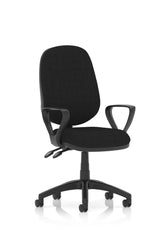 Eclipse Plus II Chair Black Loop Arms KC0022 DD